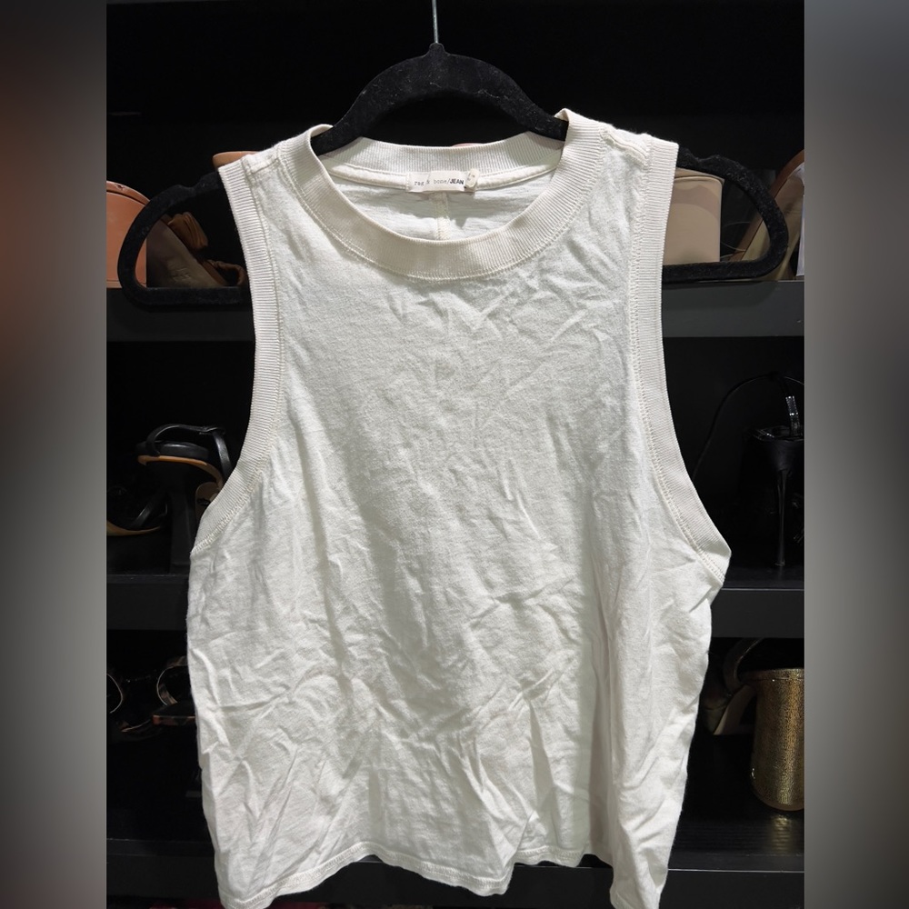 Rag & Bone white tank (medium) $15